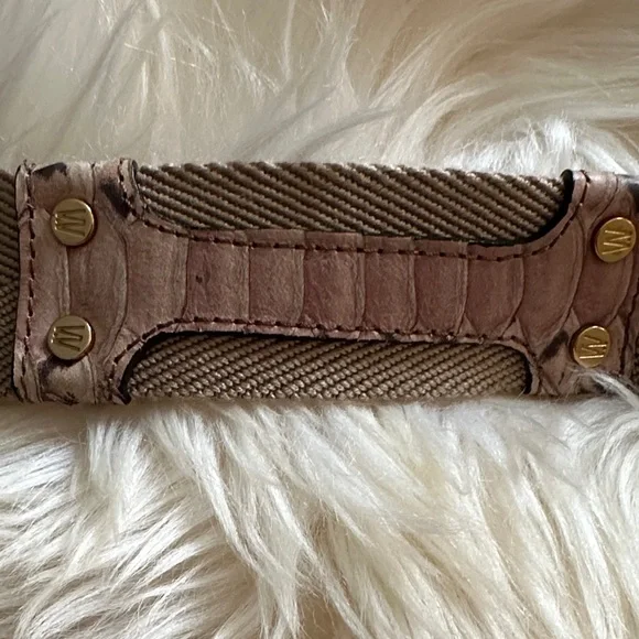 Stuart Weitzman Tan Snake Print Hobo Bag - Picture 5 of 9